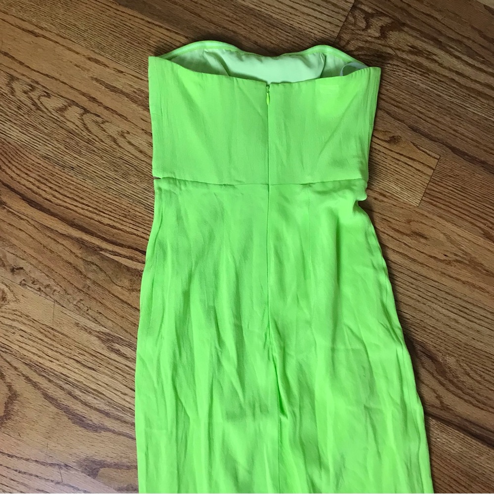 Lovers + Friends Pryce Gown Neon Green - Picture 7 of 8